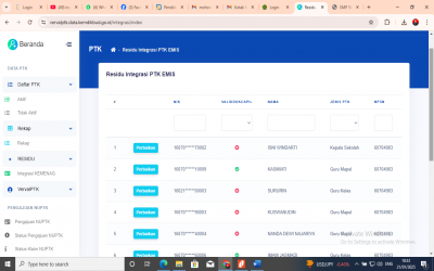 Tahapan Isian Emis GTK SKBK SKMT